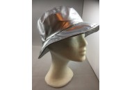 Silver regnhatt
